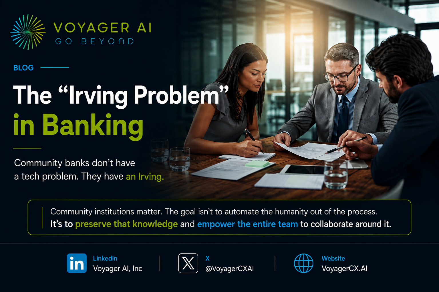 The "Irving Problem" in Banking
