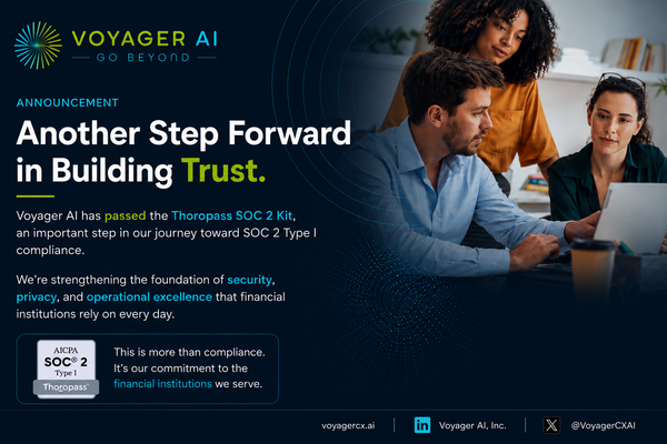 Voyager AI Achieves SOC 2 Type I Certification