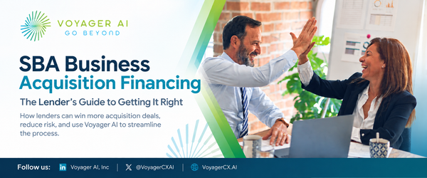 How Voyager AI Supports SBA Business Acquisition Lending